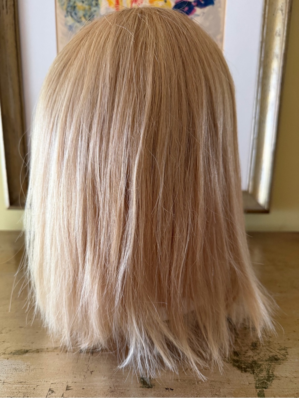 Jon Renau Elizabeth luxury blonde synthetic hair wig 13” length  Pre-loved - Picture 6 of 11
